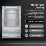 Teknix Tall Freestanding No Frost Freezer - 274L
