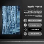 Teknix Tall Freestanding No Frost Freezer - 274L