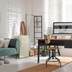 Montpellier Cream Retro Undercounter Fridge Freezer