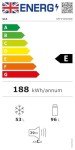 SIA 50/50 Split 149L Combi Fridge Freezer