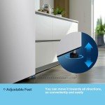 Fridgemaster 165L Freestanding Upright Freezer, White