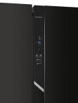 Candy Total No Frost American Fridge Freezer - Black
