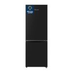 Fridgemaster 50cm 60/40 Fridge Freezer - Black