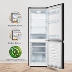 Fridgemaster 50cm 60/40 Fridge Freezer - Black