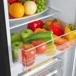 Fridgemaster 50cm 60/40 Fridge Freezer - Black