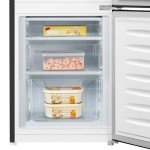 Fridgemaster 50cm 60/40 Fridge Freezer - Black
