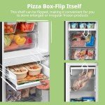 COMFEE’ 174L Freestanding Fridge Freezer – Black