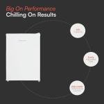 Cookology MFR67WH White Mini Fridge and Ice Box