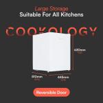 Cookology MFR67WH White Mini Fridge and Ice Box