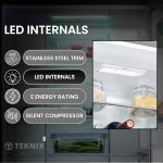 Teknix TL1435X 143cm Tall Freestanding Larder Fridge