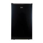 Kühlschrank Freistehend 91 L Schwarz 48 cm