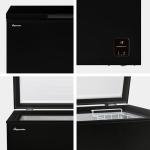 Fridgemaster 191L Black Chest Freezer, 4 Star Rated