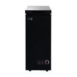Willow 51L Slimline Compact Chest Freezer - Black