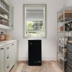 Willow 51L Slimline Compact Chest Freezer - Black