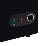 Willow 51L Slimline Compact Chest Freezer - Black