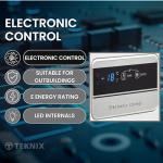 Teknix 420L Freestanding Chest Freezer - White