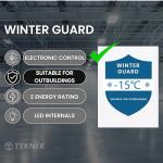 Teknix 420L Freestanding Chest Freezer - White