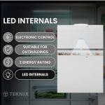 Teknix 420L Freestanding Chest Freezer - White