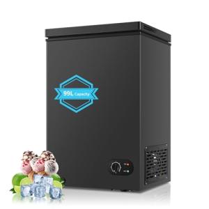 99 Litre Freestanding Chest Freezer with Adjustable Settings