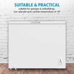 Baridi 199L Freestanding Chest Freezer - White