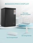 99 Litre Freestanding Chest Freezer with Adjustable Settings