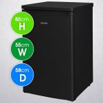 Compact 55cm Under Counter Freezer with 4 Drawers