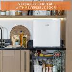 Kuhla 31L Freestanding Mini Freezer - White