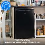 Compact 55cm Under Counter Freezer with 4 Drawers