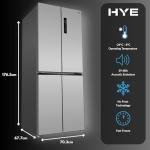 HYE 394L Compact American Fridge Freezer