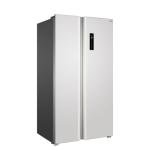 HYE Side By Side Fridge Freezer, 505L, Silver