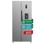 HYE 444L Side-by-Side Fridge Freezer with Water Dispenser