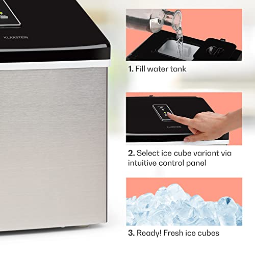 Clearcube Ice Cube Maker - 13kg/24h Capacity, Touch Screen