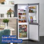 Russell Hobbs Silver Low Frost Fridge Freezer