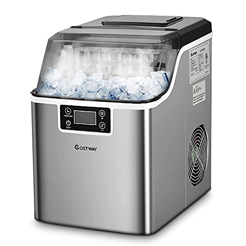 Stainless Steel Automatic Ice Maker, 18kg/24H