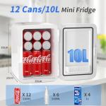 YASHE 10L Mini Fridge for Drinks and Skincare