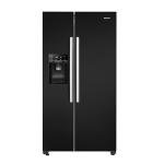 Hisense Side-by-Side Fridge Freezer 562L - Black