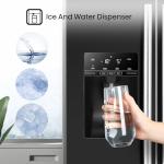 Hisense Side-by-Side Fridge Freezer 562L - Black