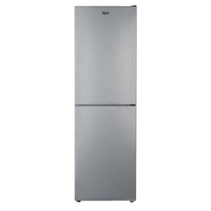SIA 252L Silver Combi Fridge Freezer