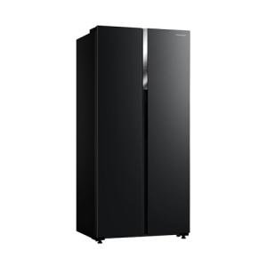 Cookology 460L Black American Side-by-Side Fridge Freezer