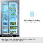 Samsung 634L Smart American Fridge Freezer, Silver