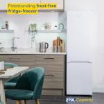 Russell Hobbs Frost Free Fridge Freezer - 279L White