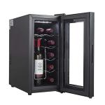 Cookology 10 Bottle Countertop Wine Cooler - Black