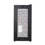 Cookology 10 Bottle Countertop Wine Cooler - Black