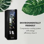 Klarstein Slimline Wine Cooler with Glass Door