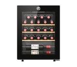 Hoover 23-Bottle Black Wine Cooler