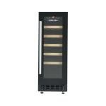 30cm Black Freestanding Wine Cooler for 20 Bottles