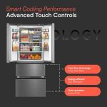 Cookology 70cm French Door Fridge Freezer, 391L