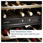 Bosch Serie 6 Built-in Wine Cooler with Dual Zones