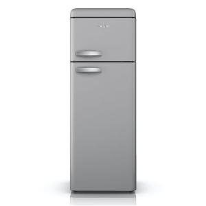 Swan Retro Top Mount Fridge Freezer – Grey