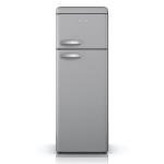 Swan Retro Top Mount Fridge Freezer – Grey